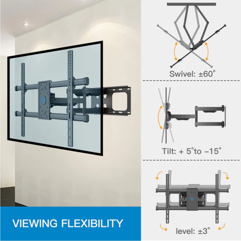<?php echo Rack Articulado Retráctil para TV Smart de 60” a 85” IMPORTADO;?>
