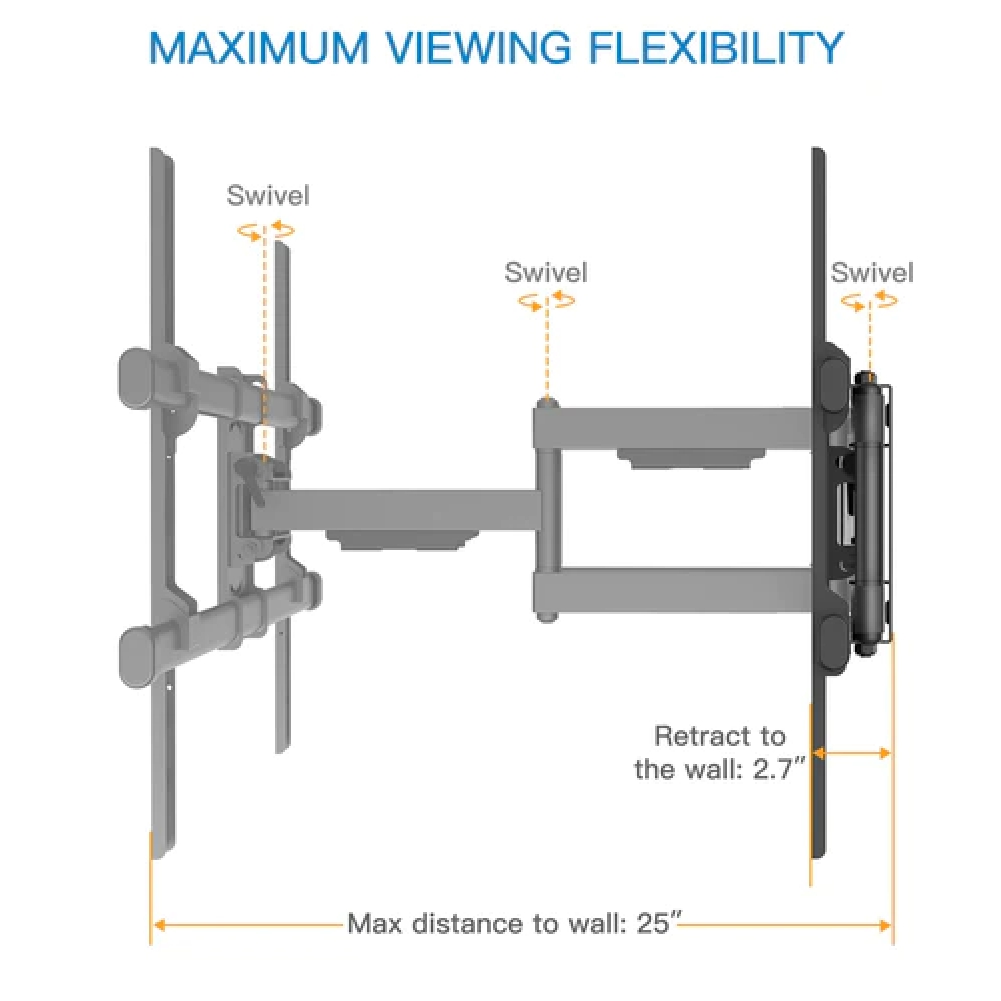 <?php echo Rack Articulado Retráctil para TV Smart de 60” a 85” IMPORTADO;?>